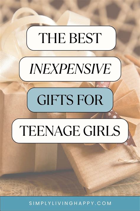 Most Wished-For Inexpensive Gifts for Teenage Girls