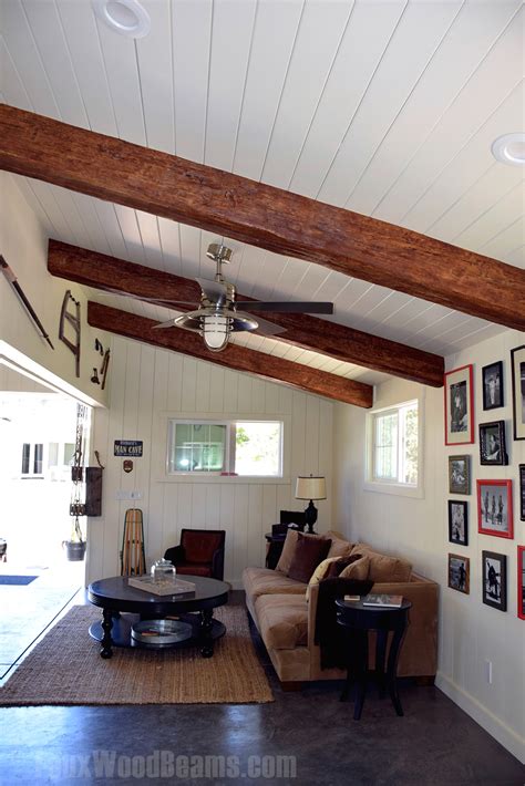 Vaulted Ceilings with Exposed Beams - Barron Designs