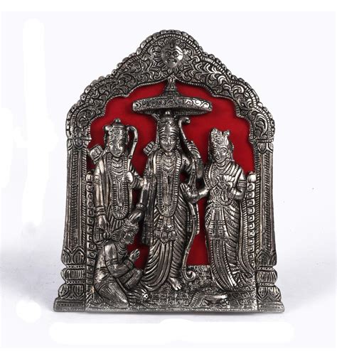 Buy Samriddhi Arts And Crafts Metal Shree Ram Darbar Statue Shree Ram