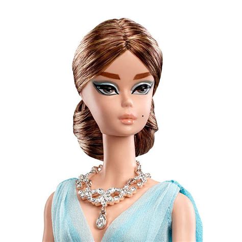 Muñeca Barbie Blue Chiffon Ball Gown Dyx74 Barbiepedia