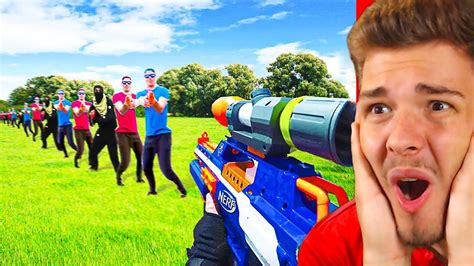 Das Ist Das Beste Nerf Battle In Einer Villa Youtube