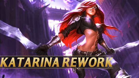 Katarina Visual Rework League Of Legends Youtube