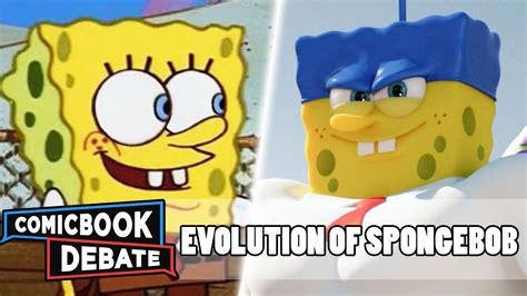 Evolution Of Spongebob