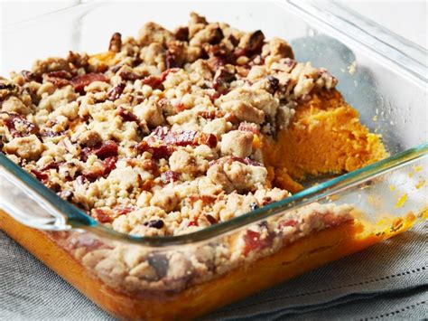 Sweet Potato Casserole With Bacon Crumble Recipe Food Network Kitchen Food Network