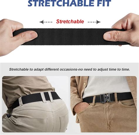 Bestkee Cinturón Táctico Para Hombre Cinturón De Hebilla De Estilo
