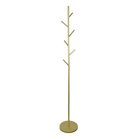 LOFT42 Tree Staande Kapstok Goud Metaal 170x27 Kopen Shop Bij FonQ