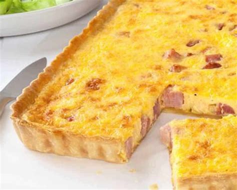 Tarte salée au jambon carottes et comté au Thermomix Recette Quiche