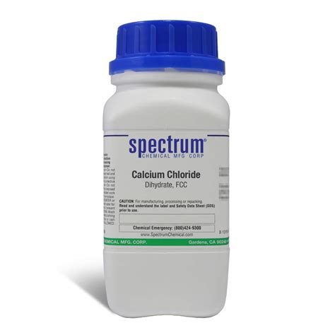 Amazon Spectrum C Gm Calcium Chloride Dihydrate Fcc Grade