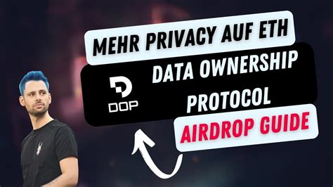 Dop Data Ownership Protocol Testnet Guide Airdrop Tutorial Youtube