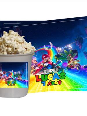 Balde De Pipoca Super Mario Bros Compre Produtos Personalizados No Elo7