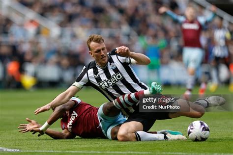 Mohammed Kudus Of West Ham United Is Battling With Dan Burn Of News Photo Getty Images