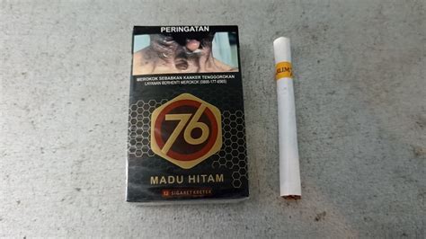 REVIEW ROKOK DJARUM 76 MADU HITAM Rokok Kretek Rasa Gurih Semanis