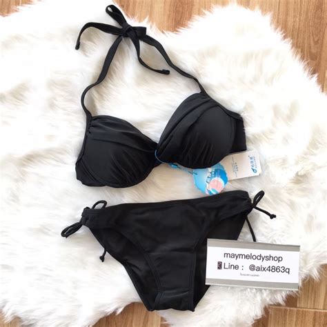 ชุดว่ายน้ำ Bikini Bikini ทูพีช Shopee Thailand