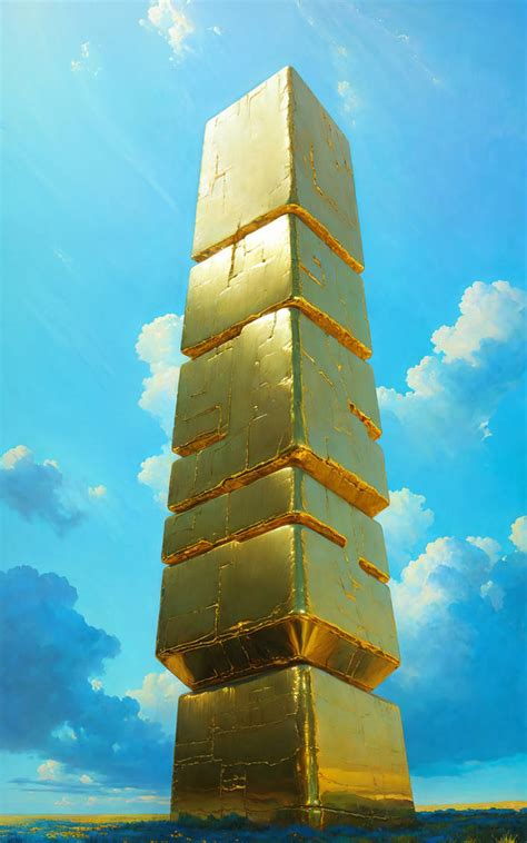 Siberian Golden Megalith by demiurge on DeviantArt