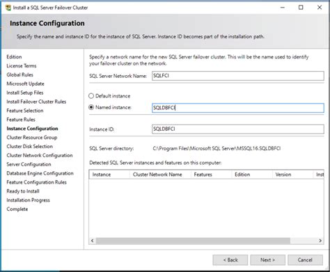 Configure The First Sql Server Node Of The Cluster Dell Apex