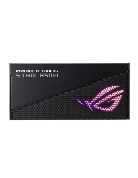 Asus Rog Strix 850w Gold Aura Edition Unidad De Fuente De Alimentación 20 4 Pin Atx Atx Negro