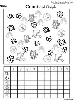 Free St Patrick S Day Graphing Activity By Kindermomma Learning