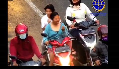 Viral Pengendara Tak Pakai Masker Dan Helm Ketika Ditegur Dishub Malah