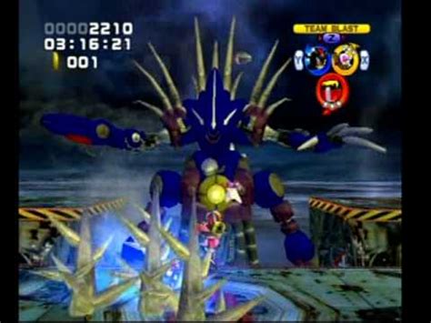 Sonic Heroes Metal Madness Metal Overlord Battle Final Boss Youtube