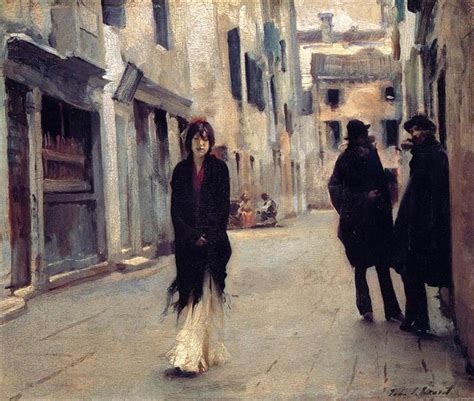 Street in Venice, 1882 - John Singer Sargent - WikiArt.org