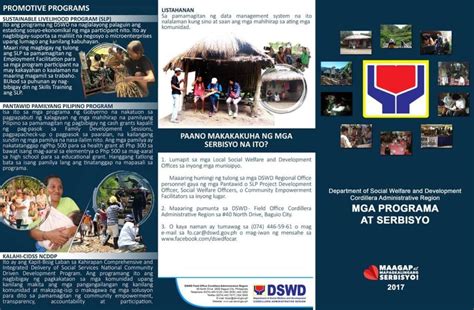 List Of Dswd Programs Projects And Services Dswd Program