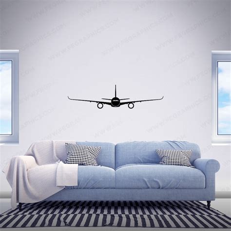 Airbus A350 Decal Front A350 Vinyl Decal A350 Vinyl Etsy