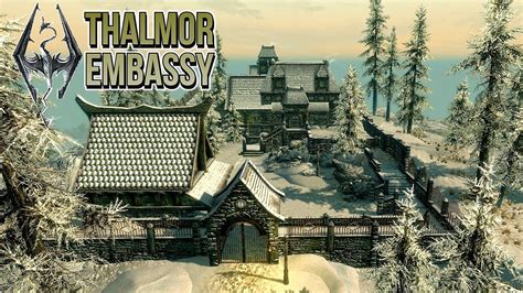 Skyrim V The Elder Scrolls Se Thalmor Embassy Quest Live Stream Game Play Youtube