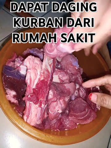 Dapat Daging Kurban Dari Rumah Sakit Youtube