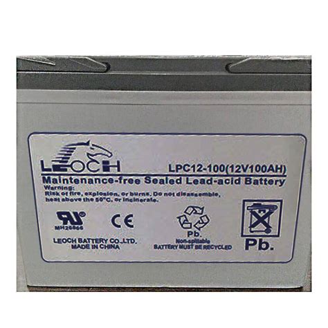 Leoch Lpc T Volt Ah Non Spillable Sla Battery For Ryobi