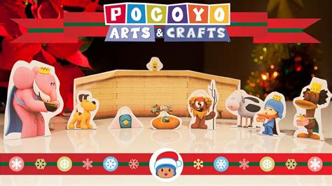 Pocoyo Arts Crafts El Belén de Pocoyó YouTube