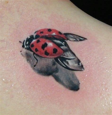 Watercolor Ladybug Tattoo Designs, Ideas and Meaning - Tattoos For You