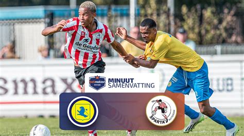 FC Lisse Vs Jong Sparta Rotterdam Betnation Divisie 23 24 Minuut