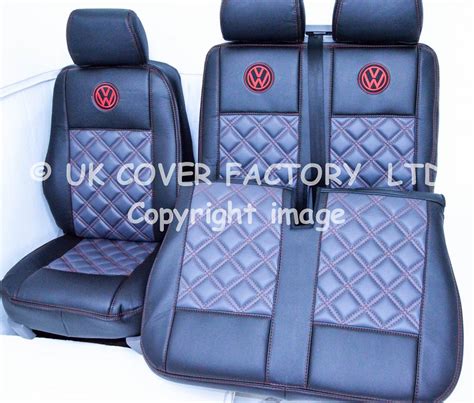 Premium Bentley Vw Transporter T5 T30 T32 Van Seat Covers Made To