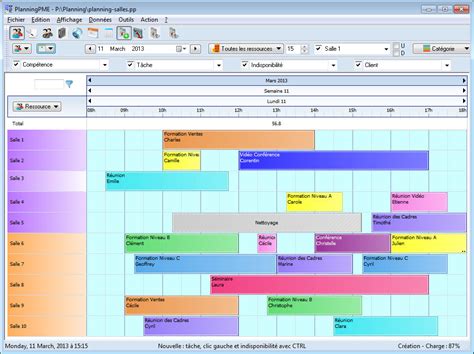 Modele Planning Journalier Excel