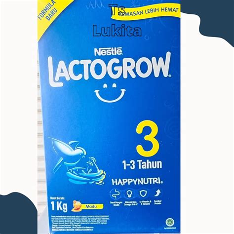 Jual Nestle Lactogrow Susu Pertumbuhan Rasa Madu Tahun Box Kg