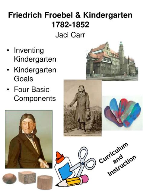 PPT - Friedrich Froebel & Kindergarten 1782-1852 Jaci Carr PowerPoint ...