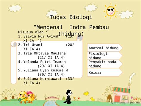 Ppt Mengenal Indra Pembau Dokumentips