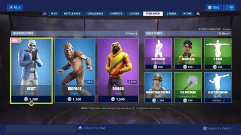 Fortnite 29 June 2019 Item Shop New Heist Skin Youtube