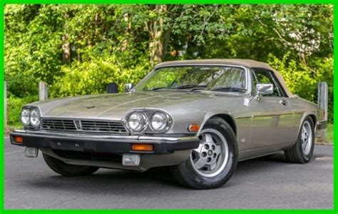 Jaguar Xjs V Super Low K Miles Convertbile Rare Carfax For