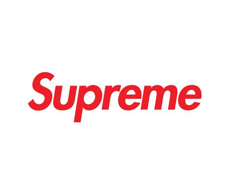 Supreme Logo Brand Symbol Clothes Design Icon Abstract Vector