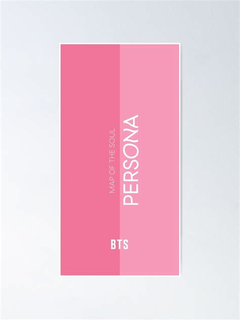 Bts Persona Poster By Maely Redbubble