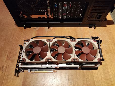 Custom Noctua PC Build - Swapped Case Fans, CPU Cooler & GPU Fans for