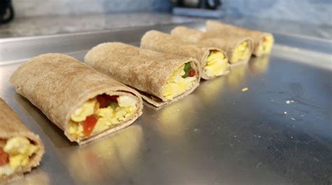 On The Go Egg Breakfast Burrito Recipe Preparation Create A Batch Of