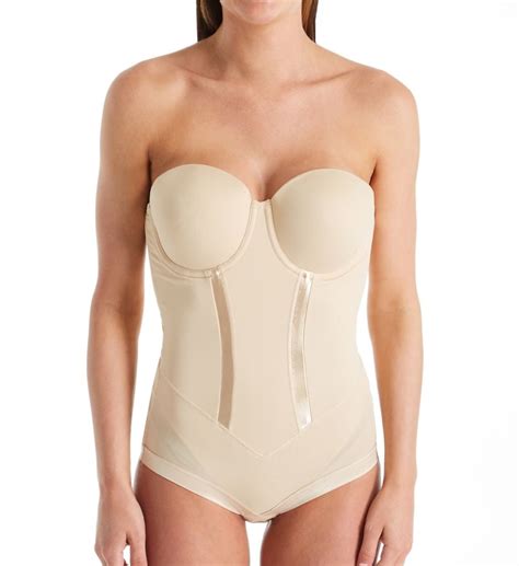 Maidenform Latte Lift Flexees Easy Up Firm Control Bodysuit Us 38d Uk 38d Nwot