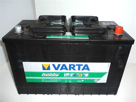 Amazon fr Varta Hobby Batterie à décharge lente 12 V 110 Ah Pour