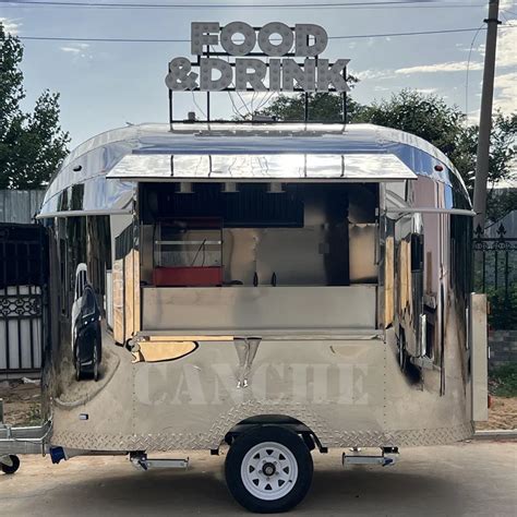 Remolque De Comida R Pida Para Barbacoa Cami N De Comida Totalmente