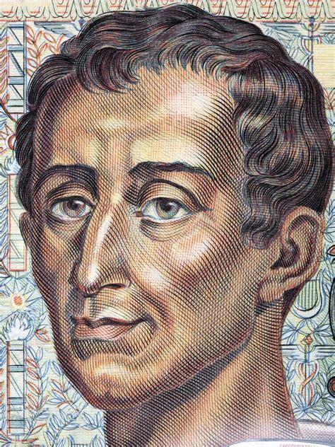 Retrato De Montesquieu Foto De Archivo Imagen De Franco 110006318