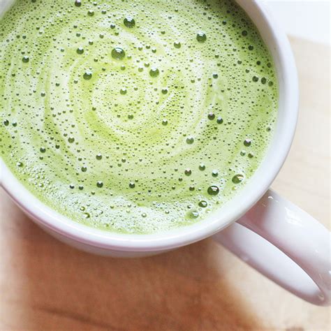 Green Matcha Tea Latte