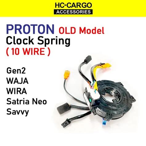 Original Clock Spring Spiral Cable Proton Wira Gen Persona Exora