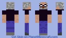 Herobrine Steve Jobs Minecraft Skin